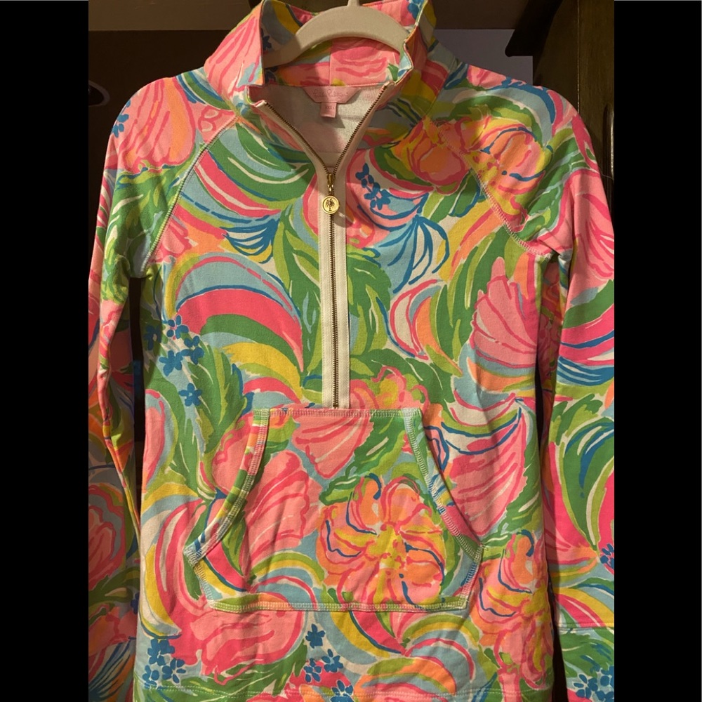 Lily Pulitzer half-zip pullover